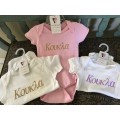 Koukla - Greek Infant One Piece Glitter Design 